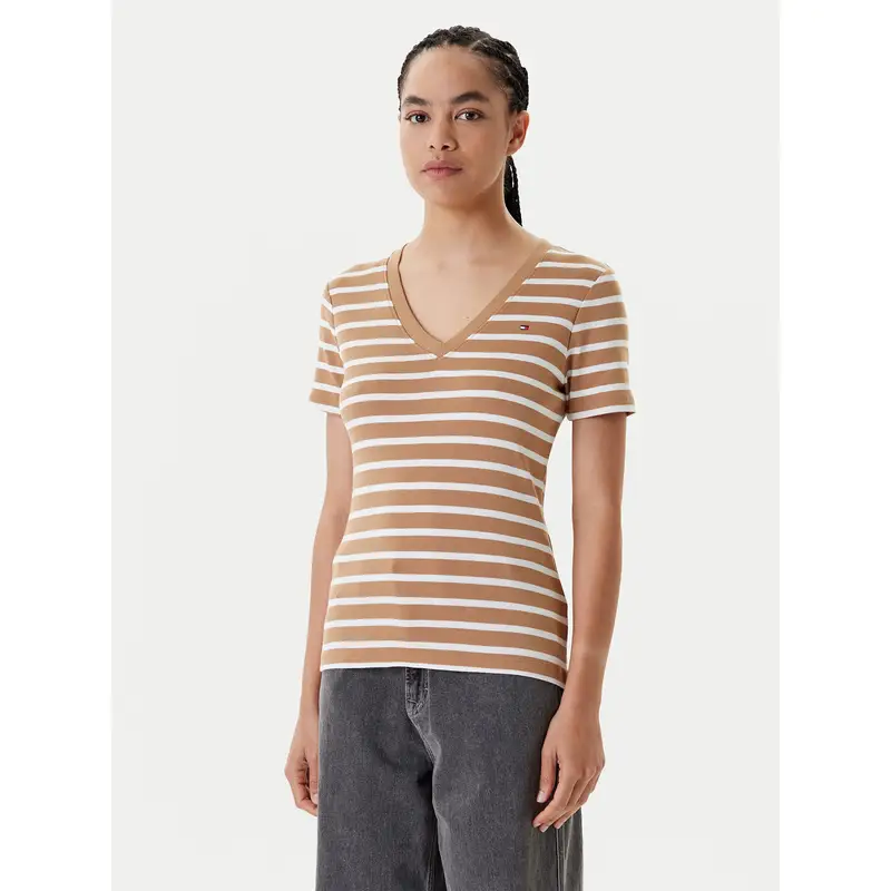 Tommy Hilfiger T-shirt Marrone 3222098