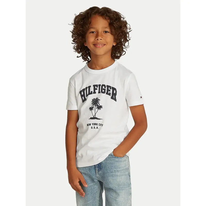 Tommy Hilfiger T-shirt Bianco 4237951