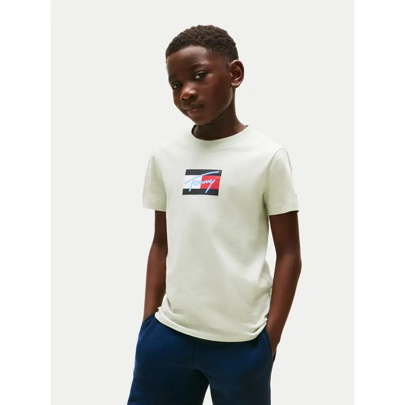 Tommy Hilfiger T-shirt Verde 3968596