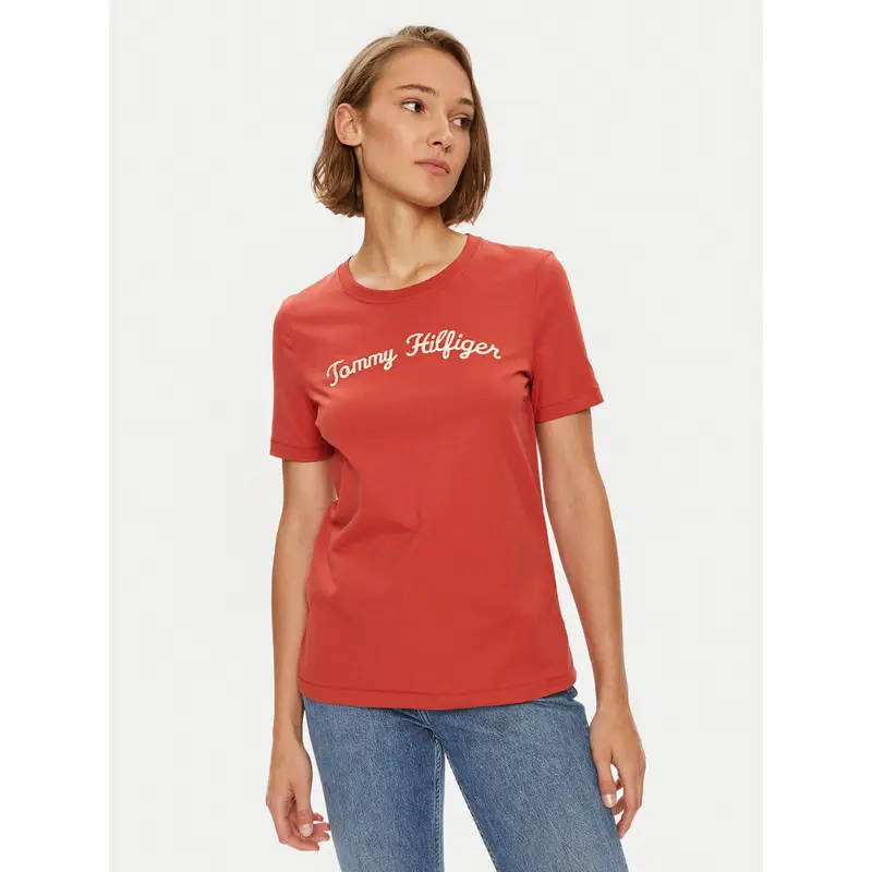 Tommy Hilfiger T-shirt Rosso 3205414
