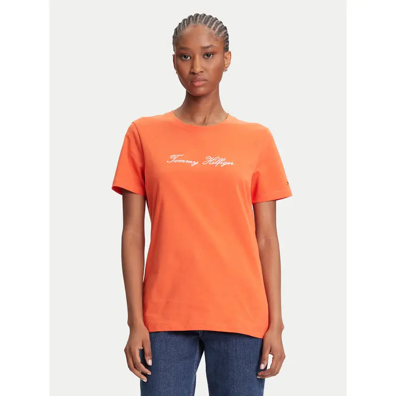 Tommy Hilfiger T-shirt Arancione 3222116