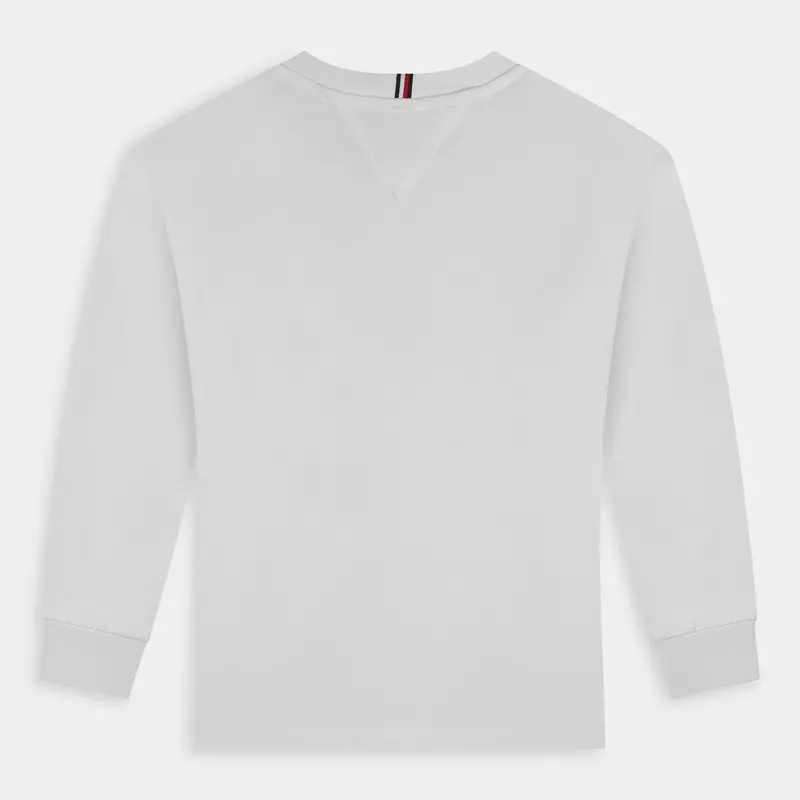 Tommy Hilfiger T-shirt Bambino Bianco 4060009 miniatura 2