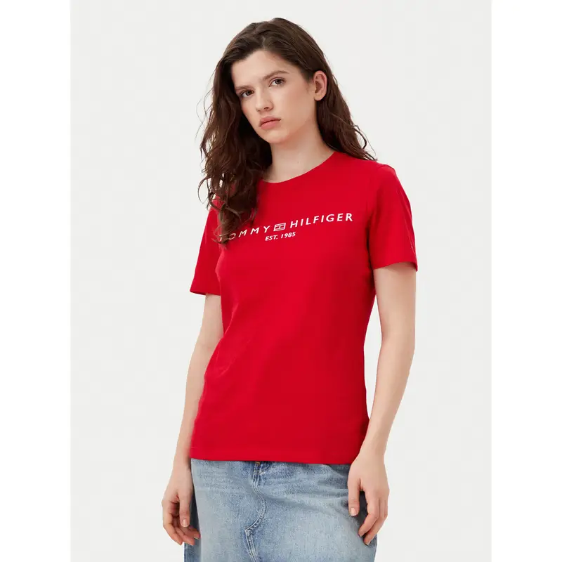 Tommy Hilfiger T-shirt Rosso 3965799