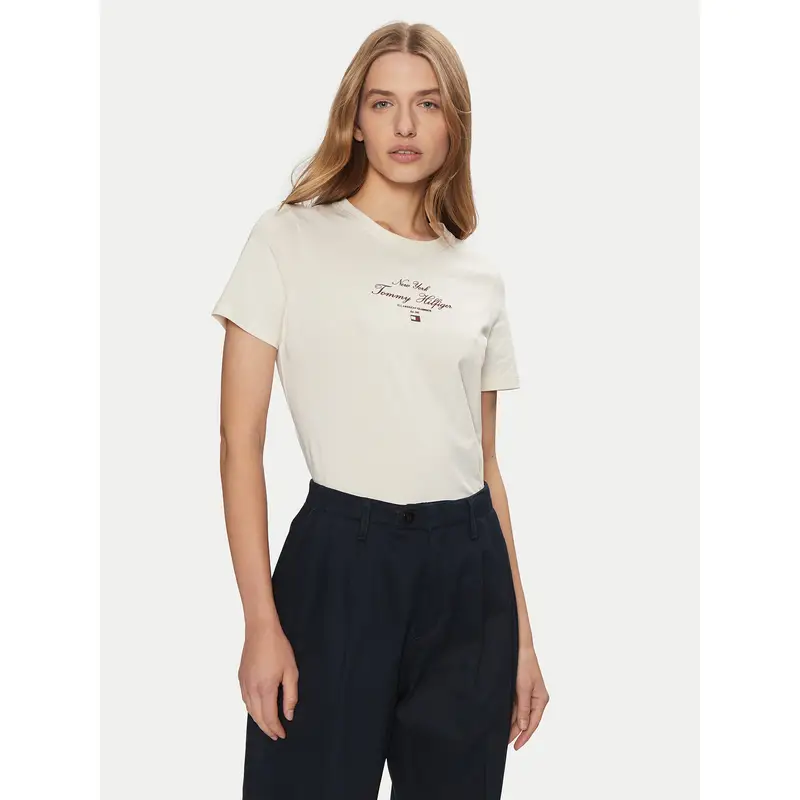 Tommy Hilfiger T-shirt Beige 3833813