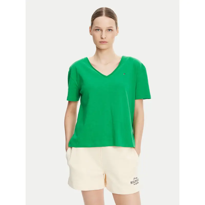 Tommy Hilfiger T-shirt Verde 3346108