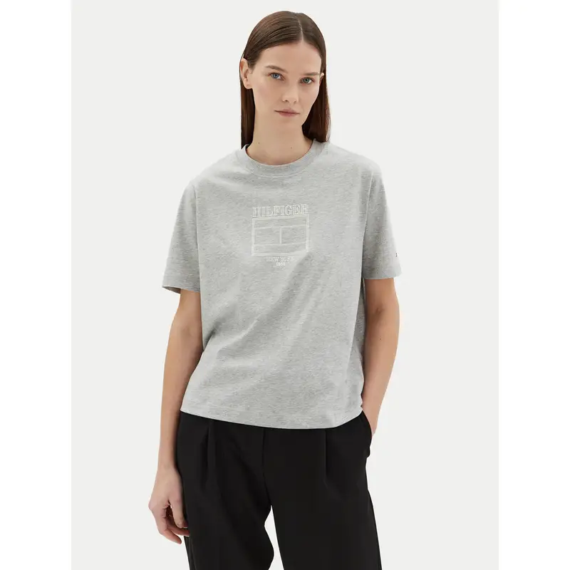 Tommy Hilfiger T-shirt Grigio 3213003