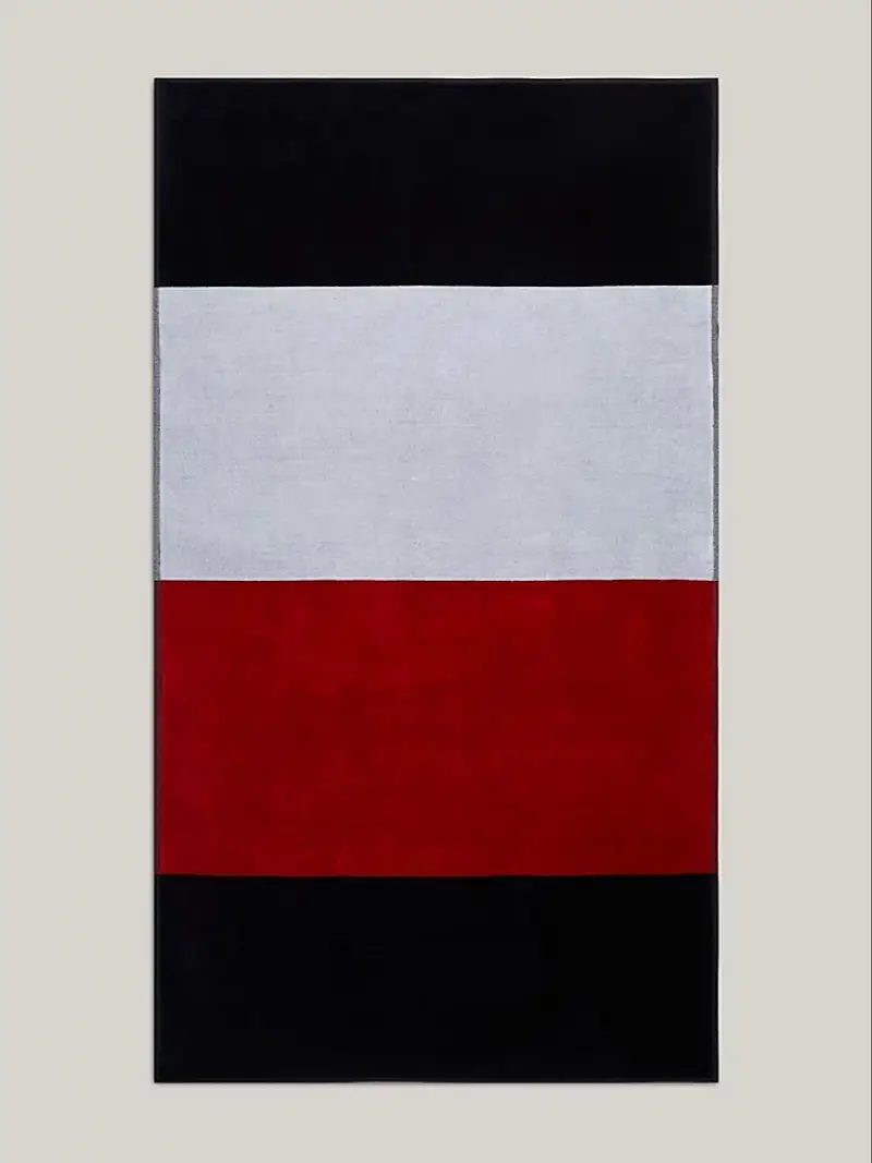 telo mare in cotone global stripe