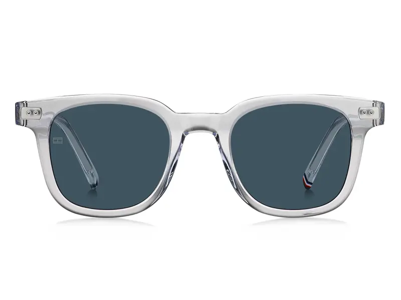 Tommy Hilfiger TH 2126/S 900/KU Occhiali da sole Blu miniatura 3