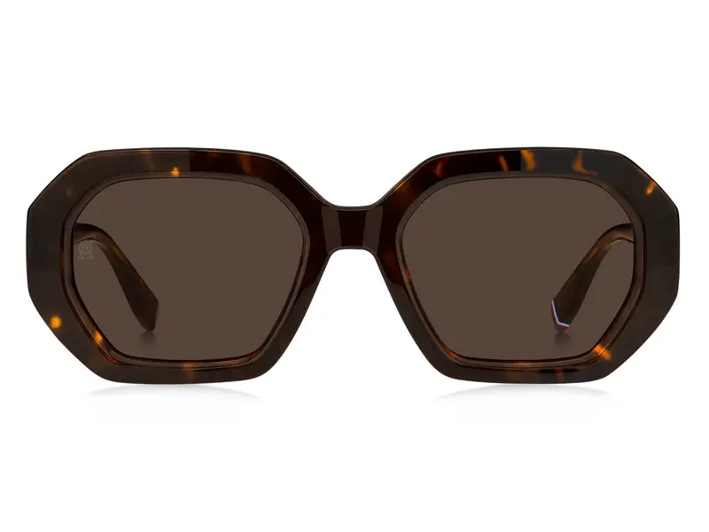 Tommy Hilfiger TH 2155/S 086/70 Occhiali da sole Marrone miniatura 2