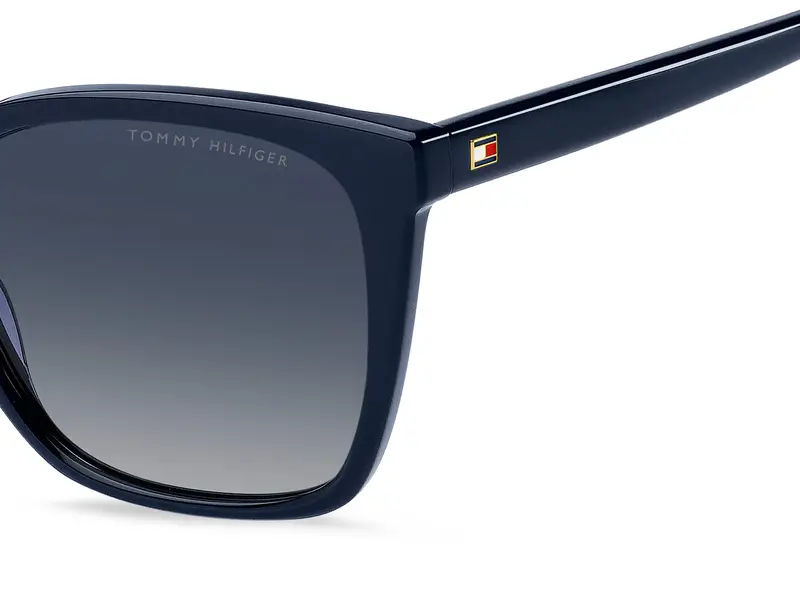 Tommy Hilfiger TH 2226/S PJP/08 Occhiali da sole Blu Sfumato miniatura 2