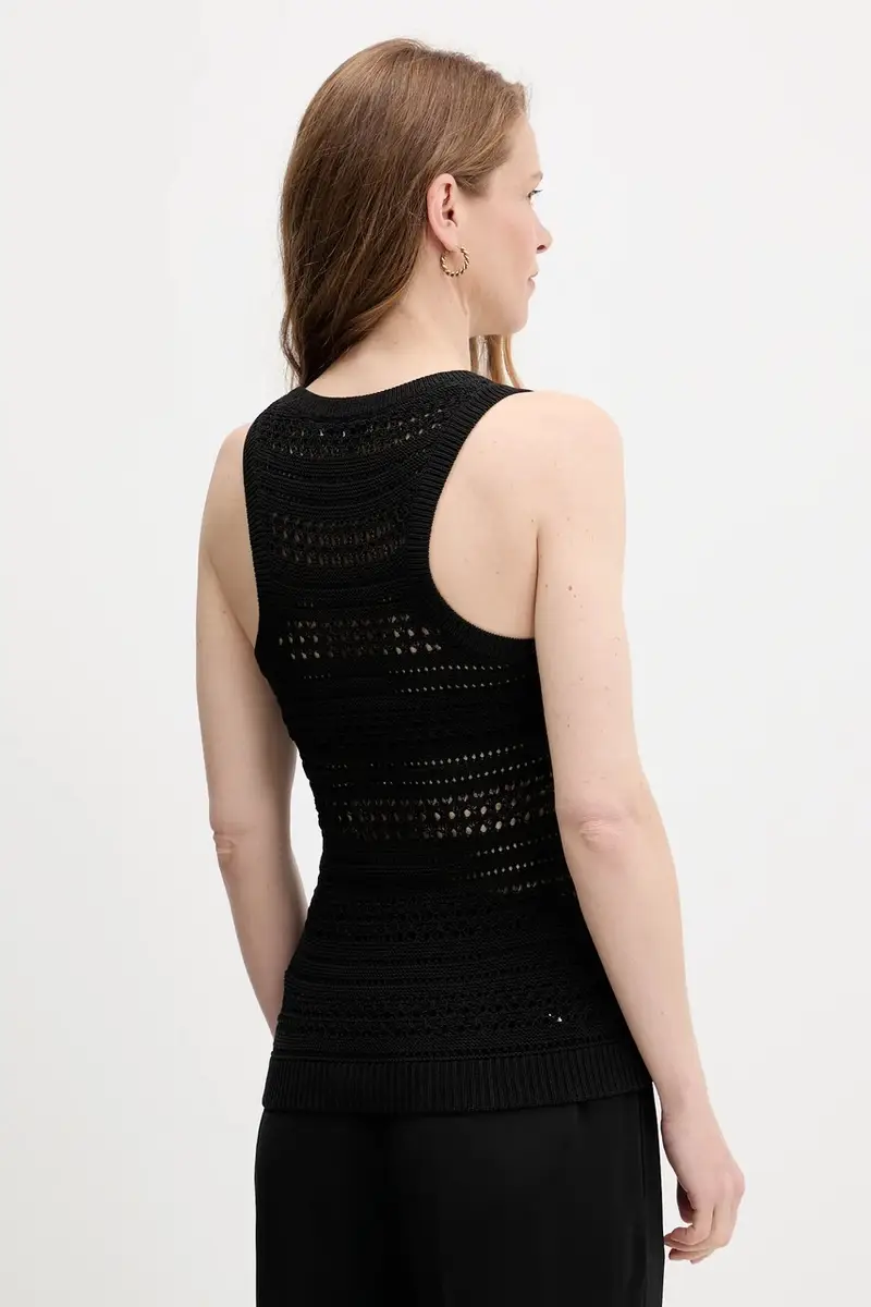 Tommy Hilfiger Top Donna Nero 3151902 miniatura 3