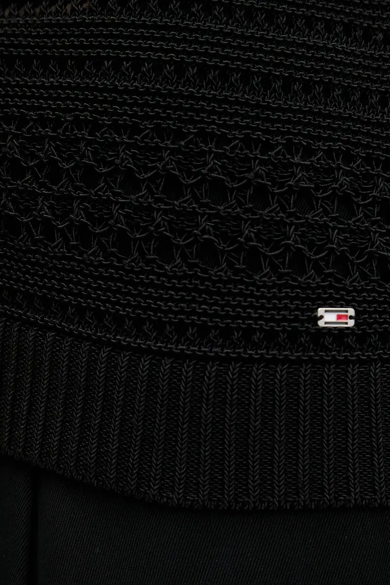 Tommy Hilfiger Top Donna Nero 3151902 miniatura 5