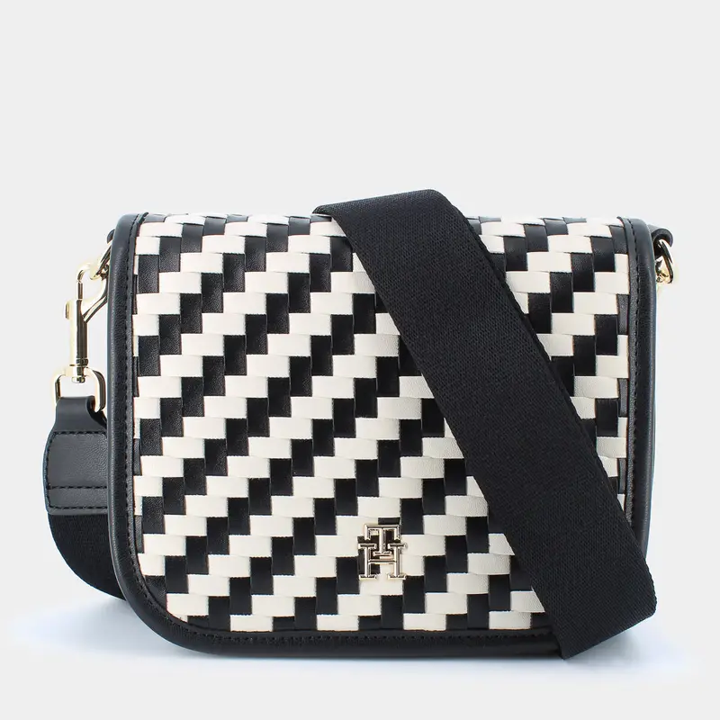 Tracolle Tommy Hilfiger da Donna, nero