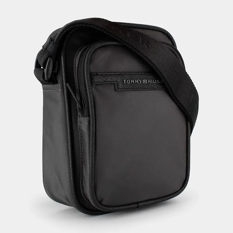 Tracolle Tommy Hilfiger da Uomo, grigio miniatura 2