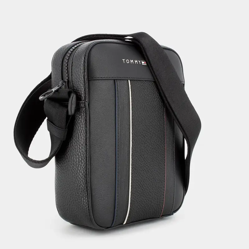 Tracolle Tommy Hilfiger da Uomo, nero miniatura 2