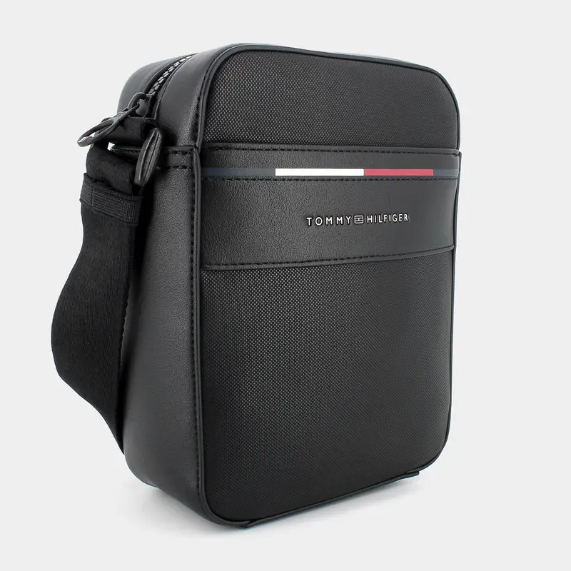 Tracolle Tommy Hilfiger da Uomo, nero miniatura 2