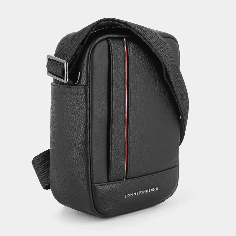 Tracolle Tommy Hilfiger da Uomo, nero miniatura 2