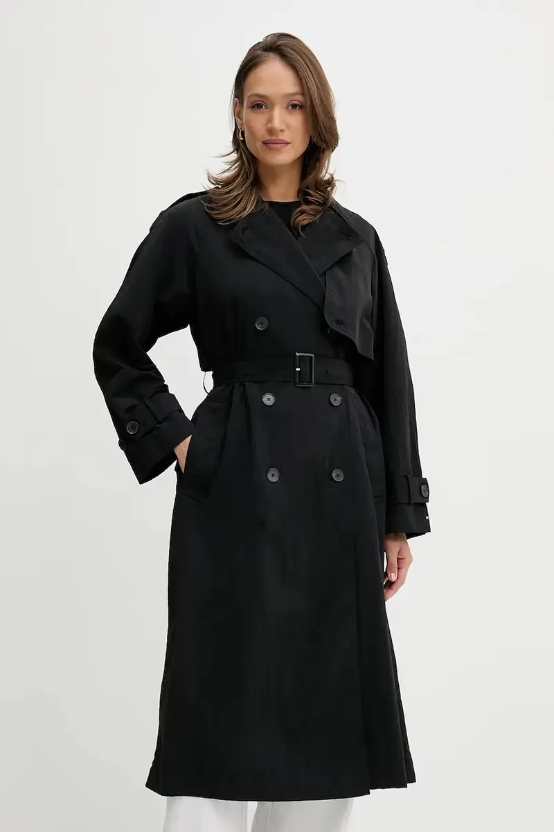 Tommy Hilfiger Trench Donna Nero 2520372