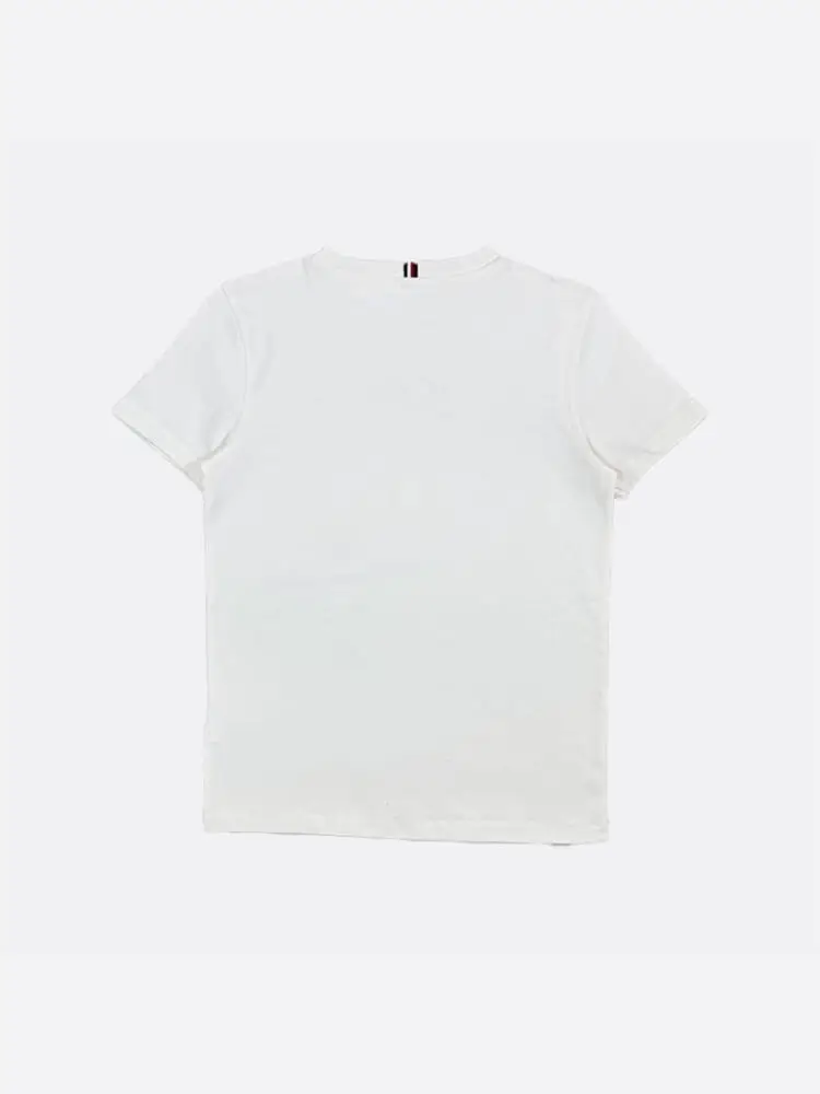 tshirt bianca bambino maxi logo miniatura 2