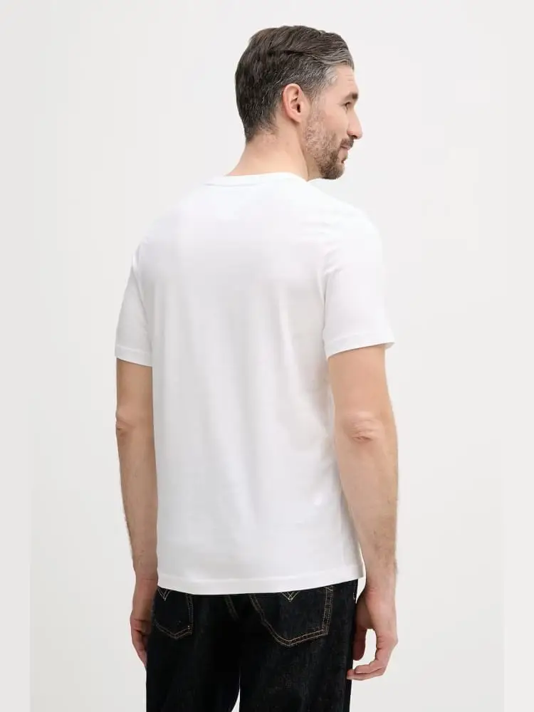 tshirt bianca uomo maxi logo miniatura 2