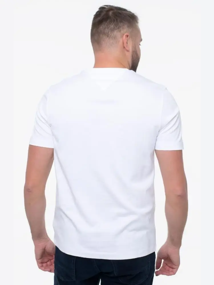 tshirt bianca uomo mini logo miniatura 2