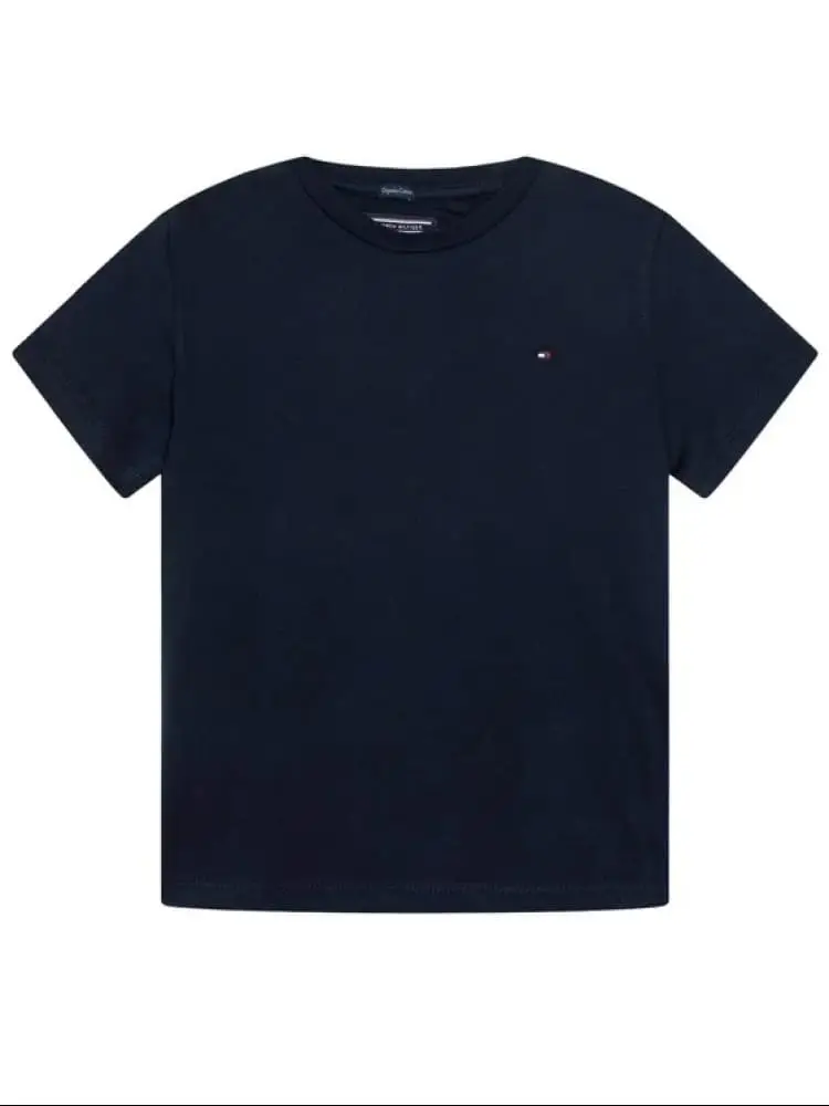 tshirt blu navy bambino mini logo