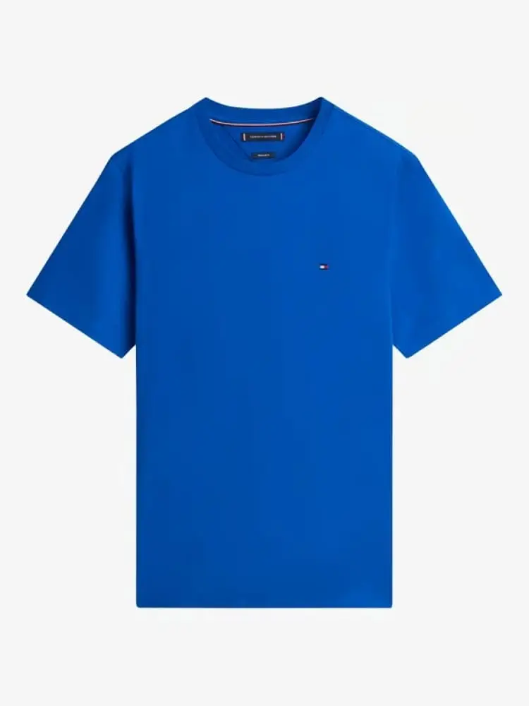 tshirt blu royal uomo mini logo