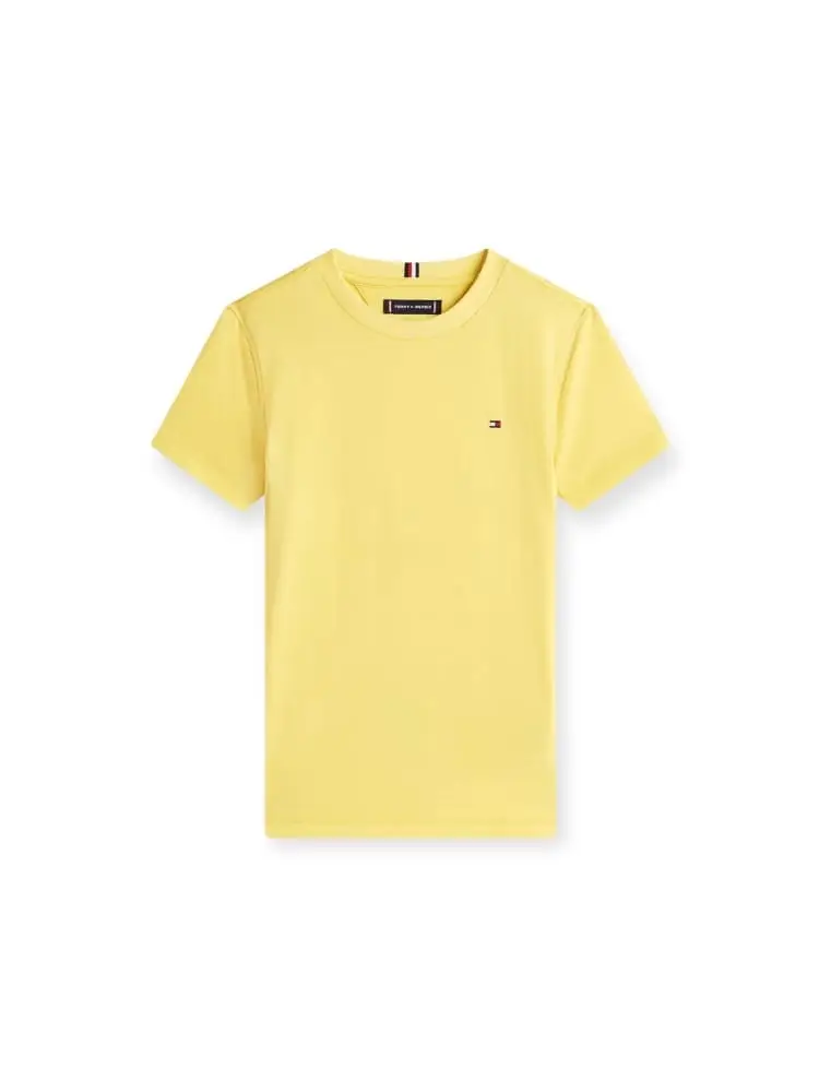 tshirt gialla bambino mini logo