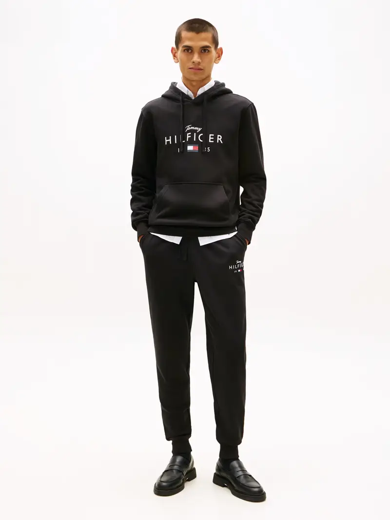 Tuta da jogging navy / rosso / nero / bianco miniatura 2