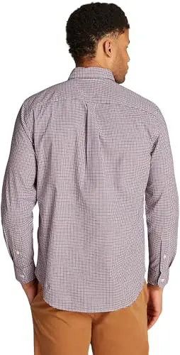 Tommy Hilfiger Uomo Camicia Flex Poplin Gingham Regular Fit, Multicolore (Regatta Red/Multi), S miniatura 2