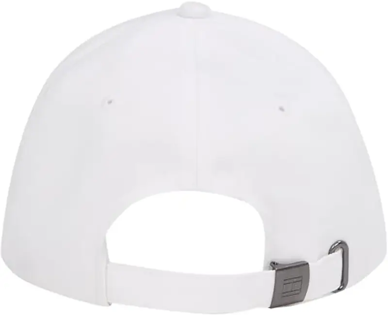 Tommy Hilfiger Uomo Cappellino Foundation Soft 6 Panel con Logo, Bianco (TH Optic White), Taglia Unica miniatura 2