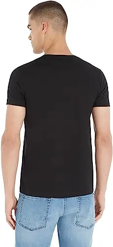 Tommy Hilfiger T-shirt Uomo Nero 2740278 miniatura 2