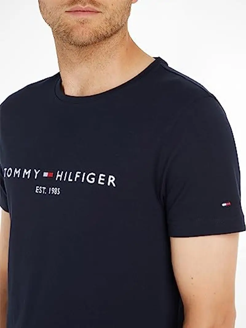 Tommy Hilfiger T-shirt Uomo Blu 2003230 miniatura 3