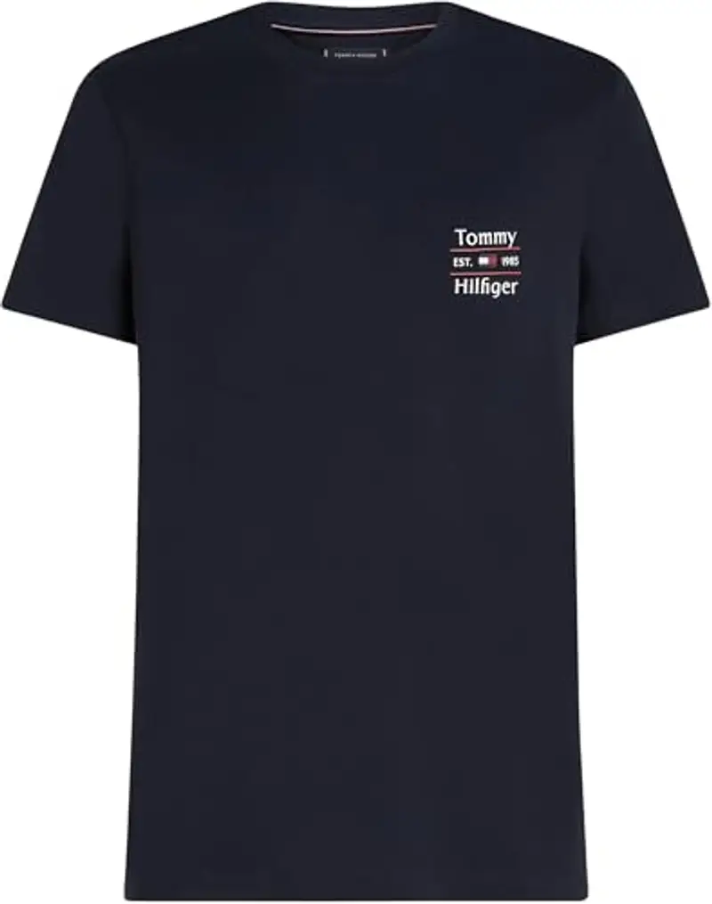Tommy Hilfiger T-shirt Uomo Blu 1956106 miniatura 3