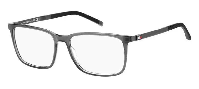 Tommy Hilfiger Uomo TH 1916 KB7 Montature da vista Acetato Grigio  Squadrata