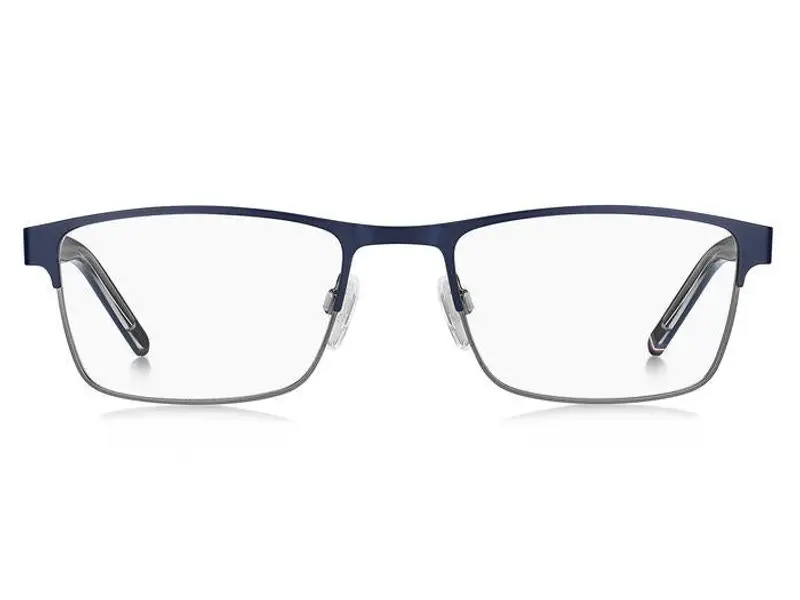 Tommy Hilfiger Uomo TH 1944 H2T Montature da vista Acciaio Blu opaco Squadrata miniatura 2