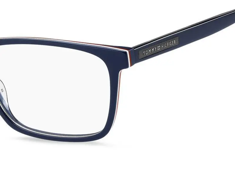 Tommy Hilfiger Uomo TH 1945 PJP Montature da vista Acetato Blu Squadrata miniatura 3