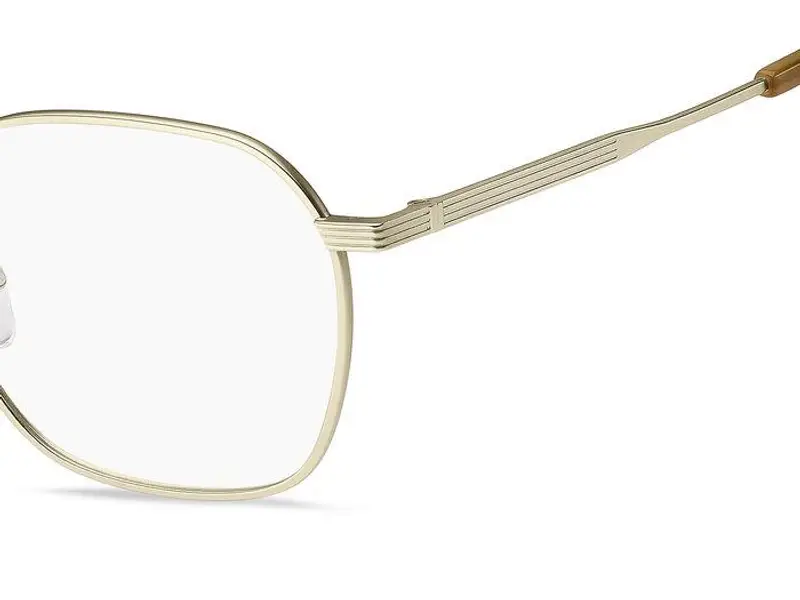 Tommy Hilfiger Uomo TH 1987 CGS Montature da vista Acciaio Oro opaco Geometrica miniatura 2