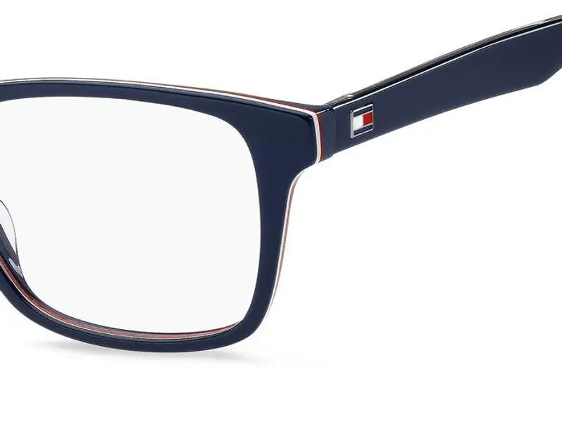 Tommy Hilfiger Uomo TH 1990 PJP Montature da vista Acetato Blu Squadrata miniatura 3
