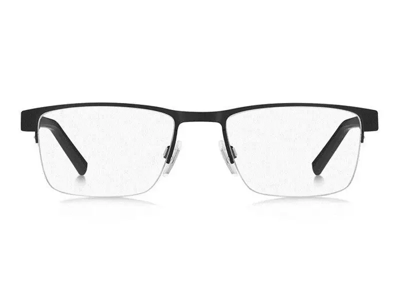 Tommy Hilfiger Uomo TH 1996 003 Montature da vista Acciaio Nero-opaco Squadrata miniatura 2