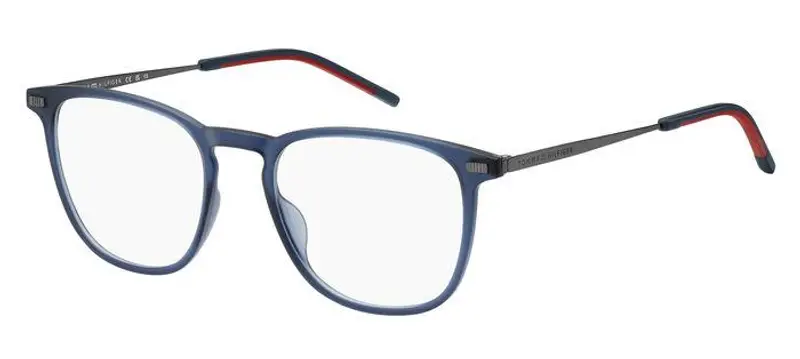 Tommy Hilfiger Uomo TH 2038 FLL Montature da vista Polyamide Blu opaco  Squadrata