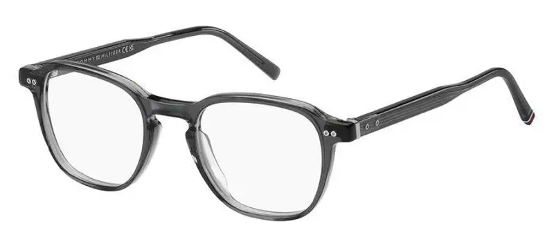 Tommy Hilfiger Uomo TH 2070 KB7 Montature da vista Bio-acetato Grigio  Squadrata