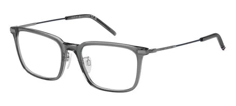 Tommy Hilfiger Uomo TH 2116/F KB7 Montature da vista Acetato Grigio Squadrata