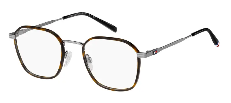 Tommy Hilfiger Uomo TH 2136 31Z Montature da vista Metallo Rutenio  Squadrata Normale