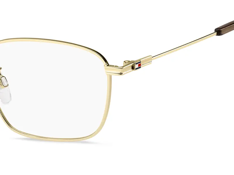 Tommy Hilfiger Uomo TH 2166/F J5G Montature da vista Metallo Oro Squadrata Normale miniatura 2