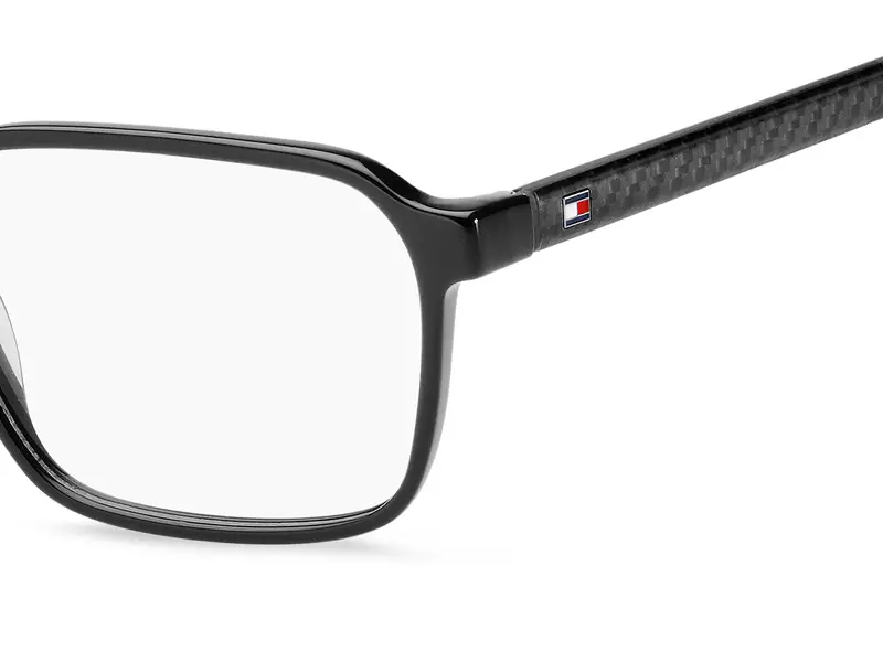 Tommy Hilfiger Uomo TH 2199 KB7 Montature da vista Acetato Grigio Squadrata Normale miniatura 2