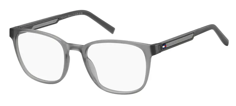 Tommy Hilfiger Uomo TH 2205 KB7 Montature da vista Eco-poliammide Grigio  Squadrata Normale