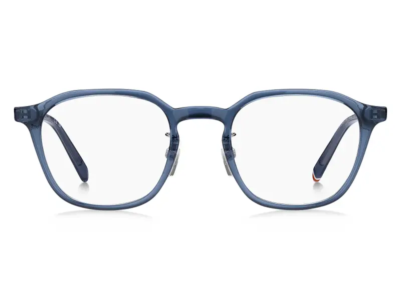 Uomo Tommy Hilfiger TH 2362/F PJP Montature da vista Polyamide Blu Squadrata Normale miniatura 2