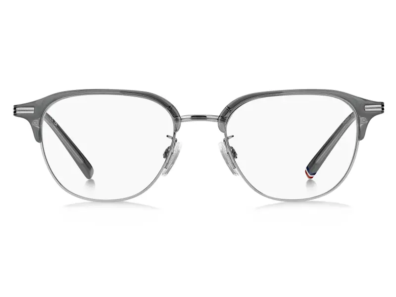 Uomo Tommy Hilfiger TH 2365/F 9RQ Montature da vista Metallo Grigio Squadrata Normale miniatura 2