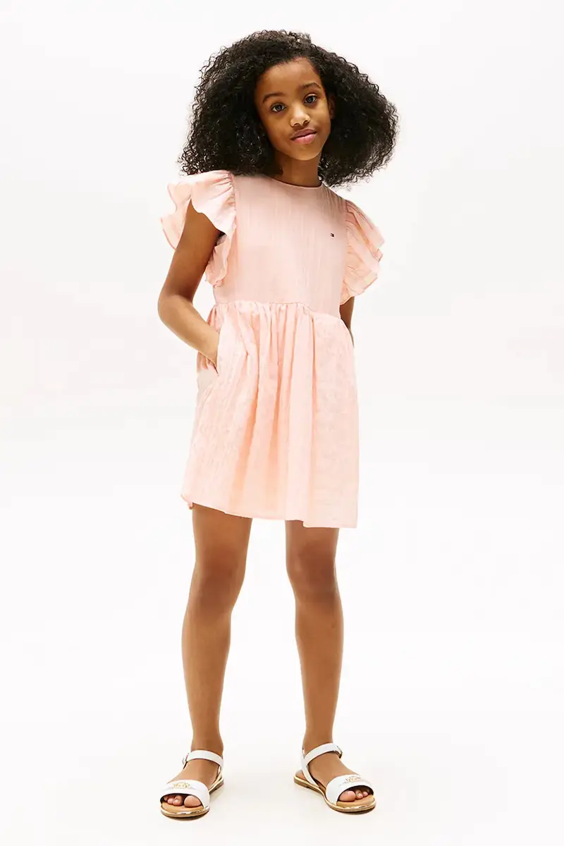 vestito bambina colore arancione KG0KG08472